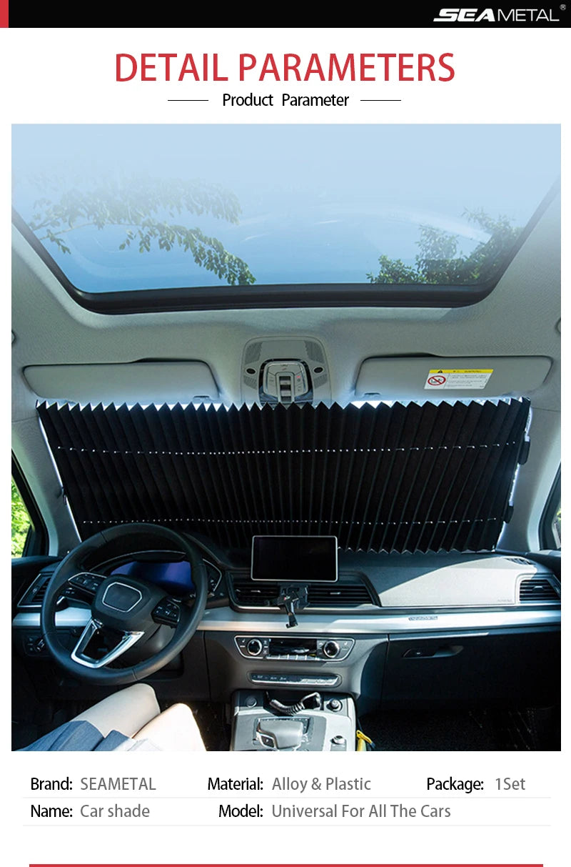 Foldable Car Sunshade Cover