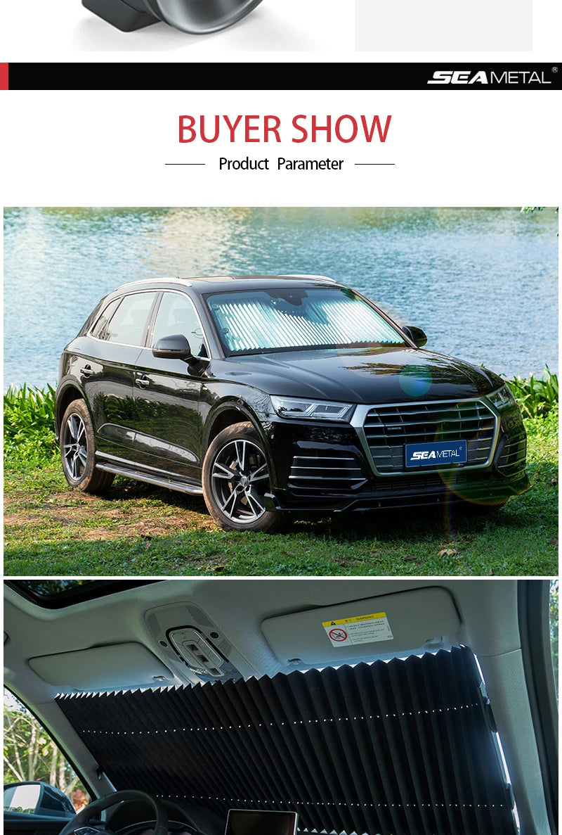 Foldable Car Sunshade Cover