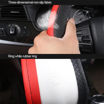 SEAMETAL Leather Steering Cover