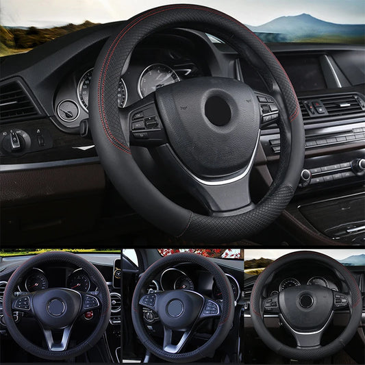 SEAMETAL Leather Steering Cover