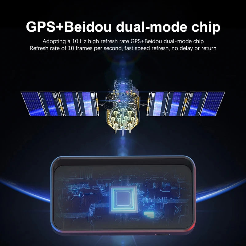 HUD GPS Speedometer – Digital Windshield Display for Cars & Trucks