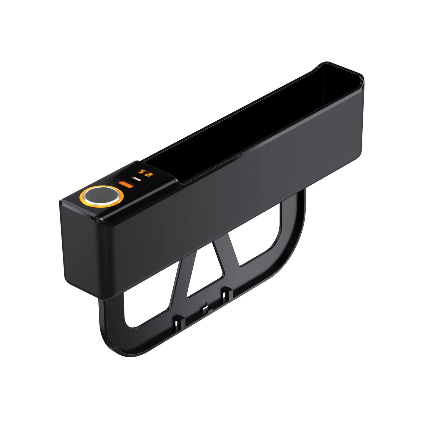 Car Seat Organizer with Charger & Gap Filler