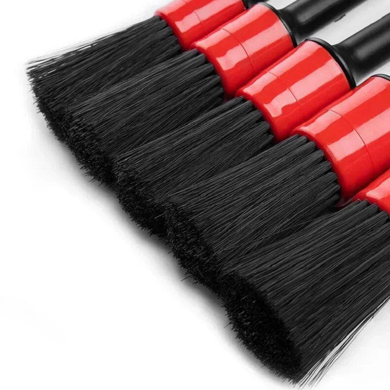 6‑Piece Car Detailing Brush Set (Dash, Vent, Wheels)