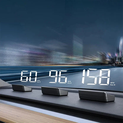 HUD GPS Speedometer – Digital Windshield Display for Cars & Trucks