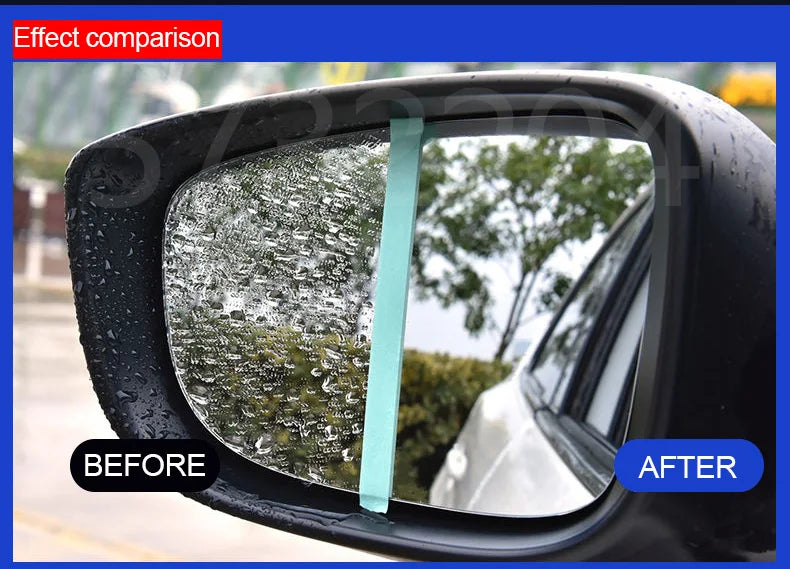 Auto Glass Water Repellent Spray – Anti-Rain Coating for Windshield & Mirrors