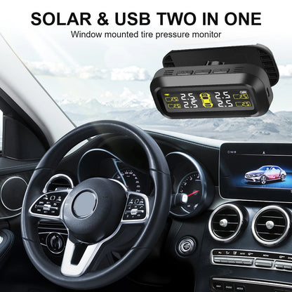 TPMS with 4 External Sensors & Alert