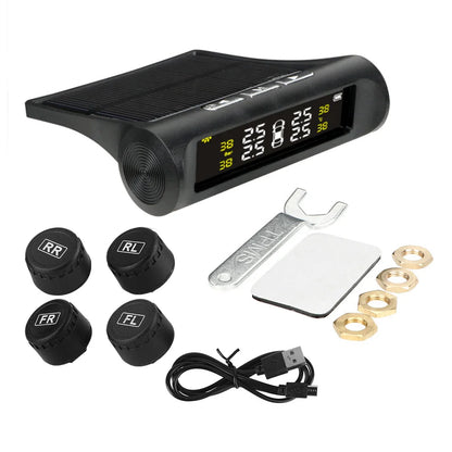 TPMS with 4 External Sensors & Alert