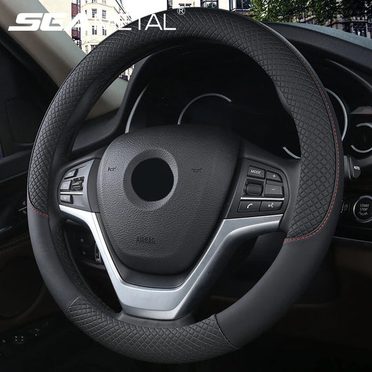 SEAMETAL Leather Steering Cover
