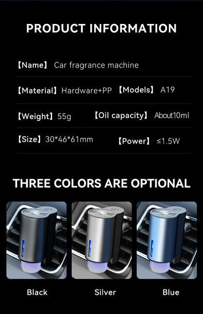 Smart Car Essential Oil Diffuser & Humidifier