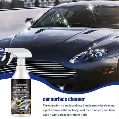 Waterless Car Wash Spray – Quick Clean & Shine