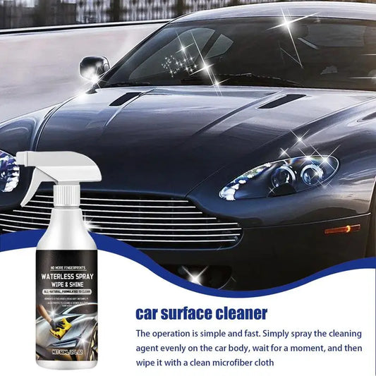 Waterless Car Wash Spray – Quick Clean & Shine