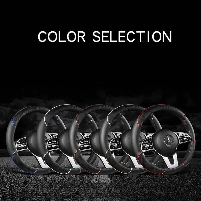 Leather Diamond Steering Cover