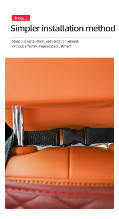 Leather Car Seat Organizer