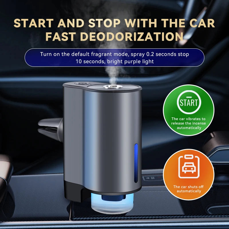 Smart Car Essential Oil Diffuser & Humidifier