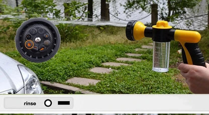 High-Pressure Foam Car Wash Sprayer | Portable Water Gun