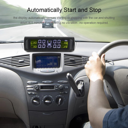 TPMS with 4 External Sensors & Alert