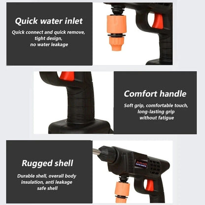 60BAR Wireless High Pressure Car Wash Water Gun