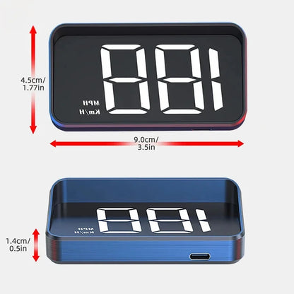 HUD GPS Speedometer – Digital Windshield Display for Cars & Trucks