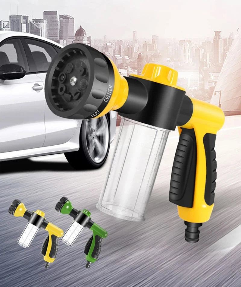 High-Pressure Foam Car Wash Sprayer | Portable Water Gun