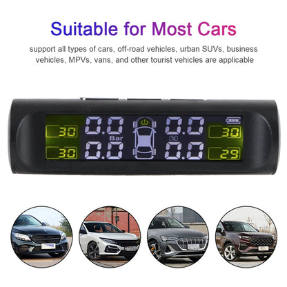 TPMS with 4 External Sensors & Alert