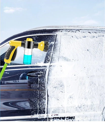 High-Pressure Foam Car Wash Sprayer | Portable Water Gun