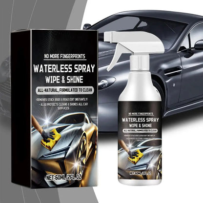 Waterless Car Wash Spray – Quick Clean & Shine