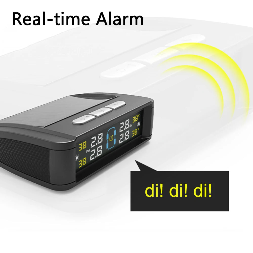 TPMS with 4 External Sensors & Alert