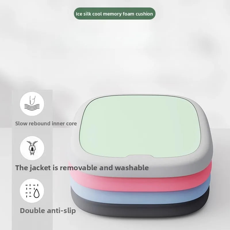 Memory Foam Car Seat Cushion with Lumbar Support