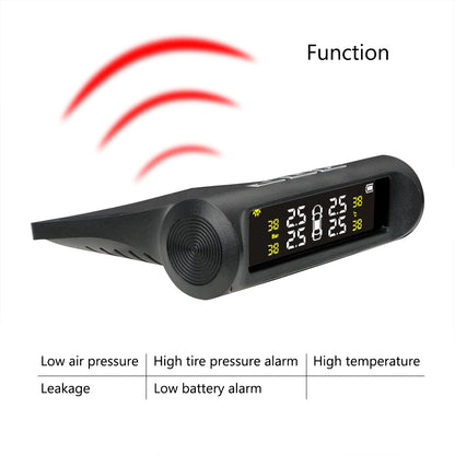 TPMS with 4 External Sensors & Alert