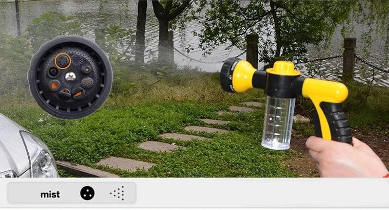 High-Pressure Foam Car Wash Sprayer | Portable Water Gun