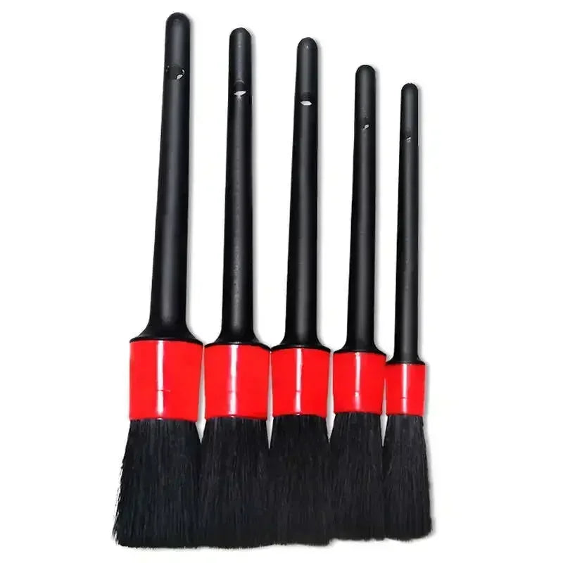 6‑Piece Car Detailing Brush Set (Dash, Vent, Wheels)