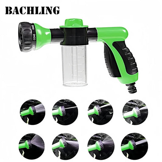 High-Pressure Foam Car Wash Sprayer | Portable Water Gun