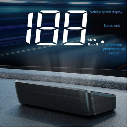HUD GPS Speedometer – Digital Windshield Display for Cars & Trucks