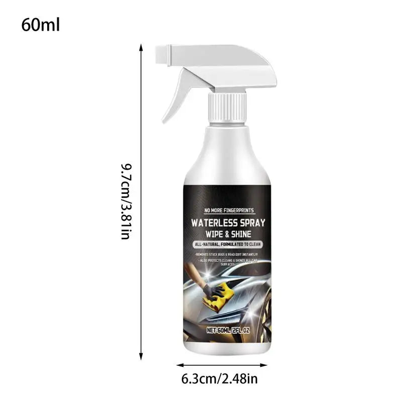 Waterless Car Wash Spray – Quick Clean & Shine