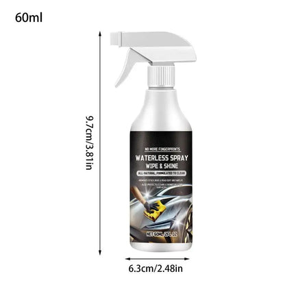 Waterless Car Wash Spray – Quick Clean & Shine