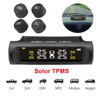 TPMS with 4 External Sensors & Alert