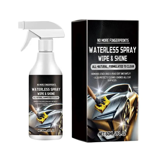 Waterless Car Wash Spray – Quick Clean & Shine