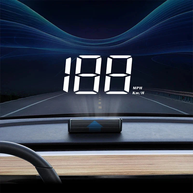 HUD GPS Speedometer – Digital Windshield Display for Cars & Trucks