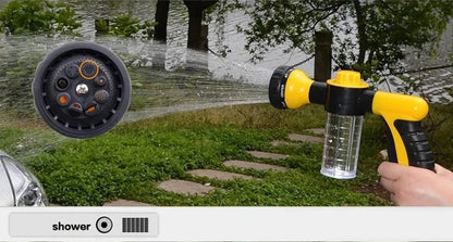 High-Pressure Foam Car Wash Sprayer | Portable Water Gun