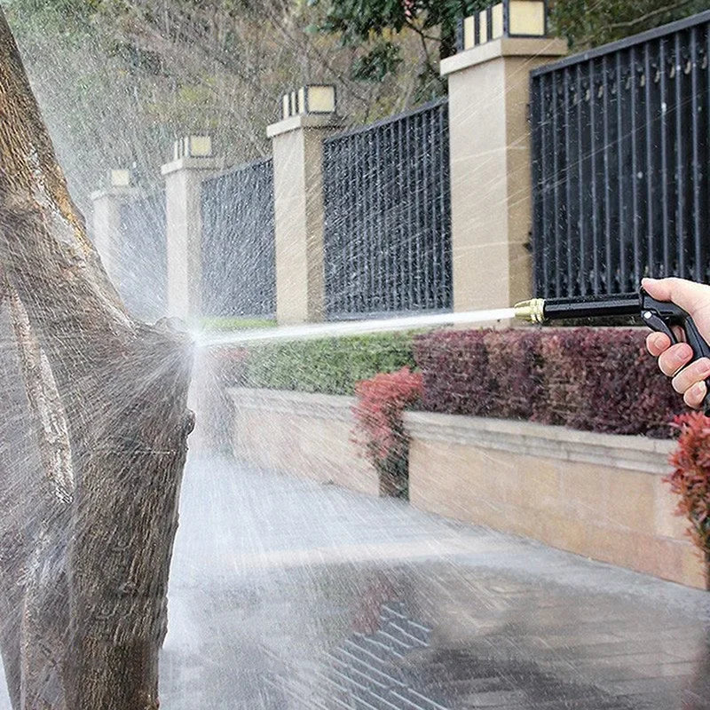 High-Pressure Water Spray Gun for Car & Garden Cleaning