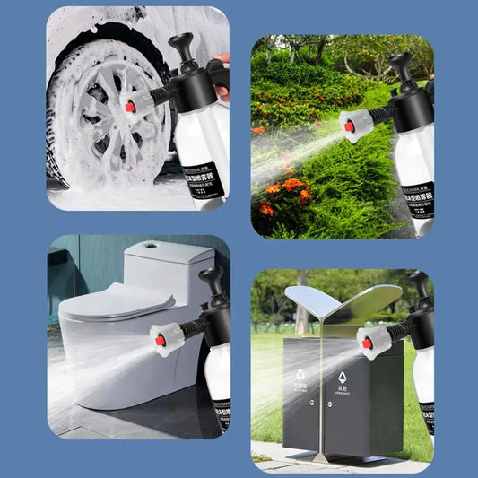 2L Handheld Foam Sprayer for Car Wash & Cleaning