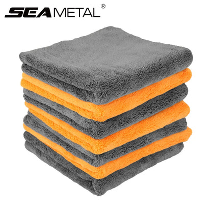 40 × 40 cm Microfiber Car Wash Towels – Pack of 1/3/6/9