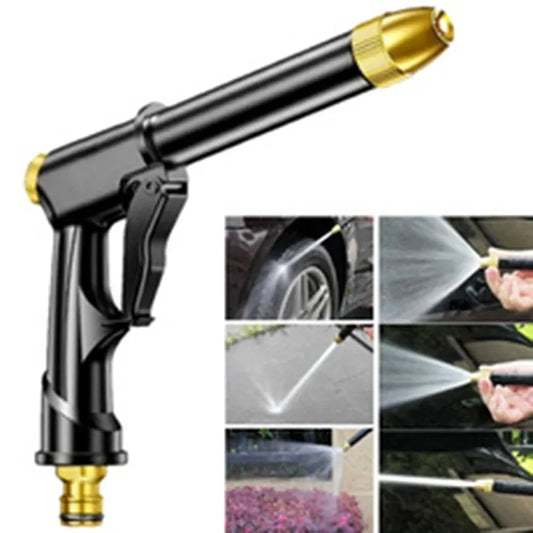 High-Pressure Water Spray Gun for Car & Garden Cleaning