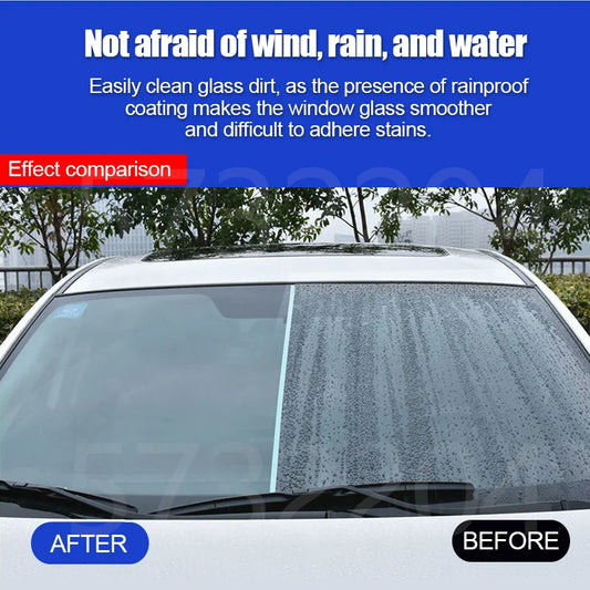 Auto Glass Water Repellent Spray – Anti-Rain Coating for Windshield & Mirrors