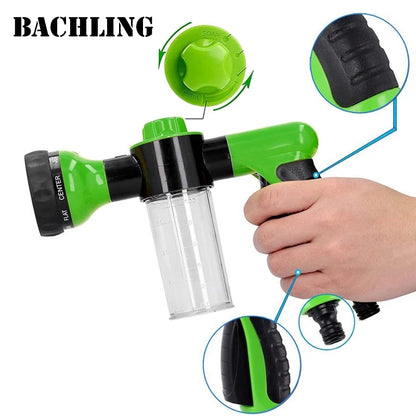 High-Pressure Foam Car Wash Sprayer | Portable Water Gun