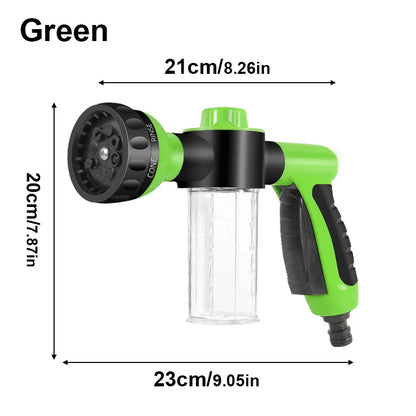 High-Pressure Foam Car Wash Sprayer | Portable Water Gun