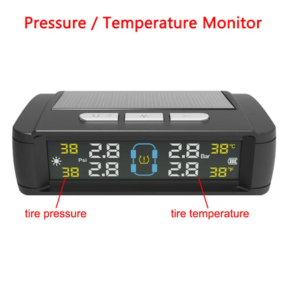 TPMS with 4 External Sensors & Alert