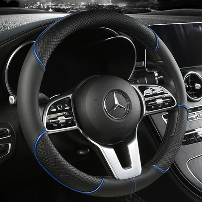 Leather Diamond Steering Cover