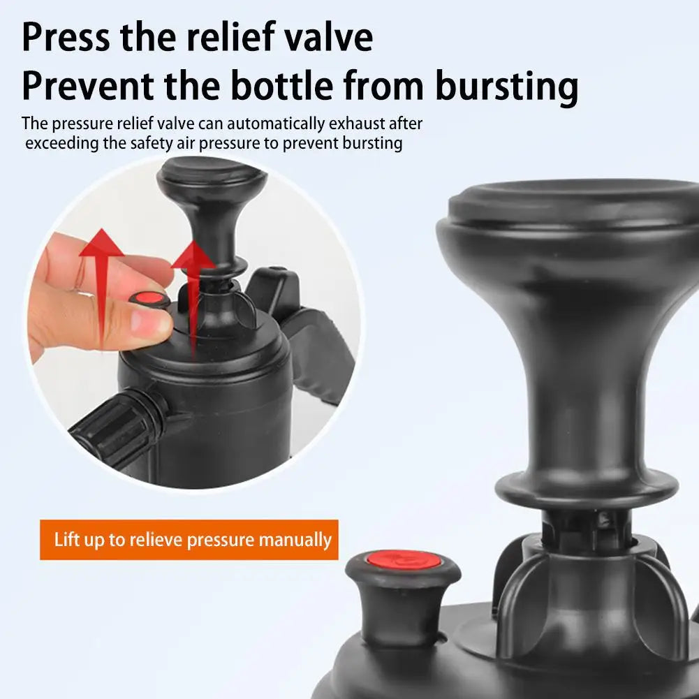 2L Handheld Foam Sprayer for Car Wash & Cleaning