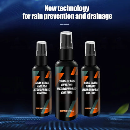 Auto Glass Water Repellent Spray – Anti-Rain Coating for Windshield & Mirrors